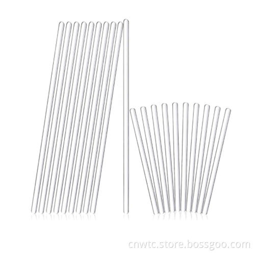 Borosilicate Stirring Rods: Clear Glass Stir Sticks for Lab Use